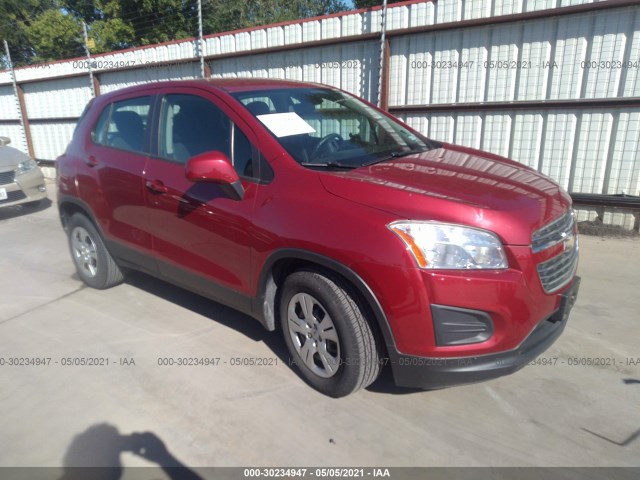 CHEVROLET TRAX 2015 kl7cjksb6fb073730