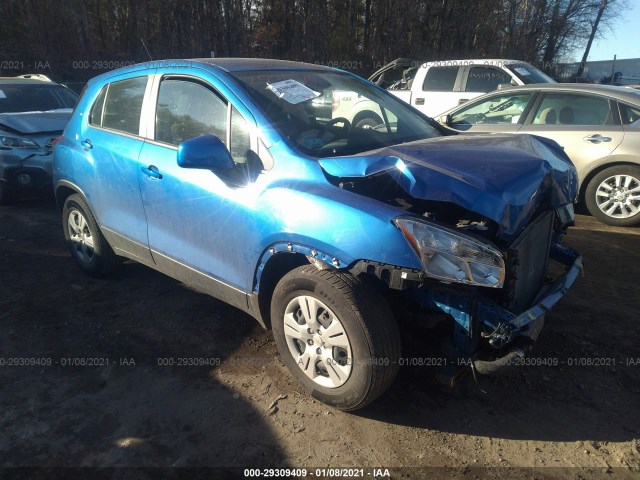 CHEVROLET TRAX 2015 kl7cjksb6fb085277