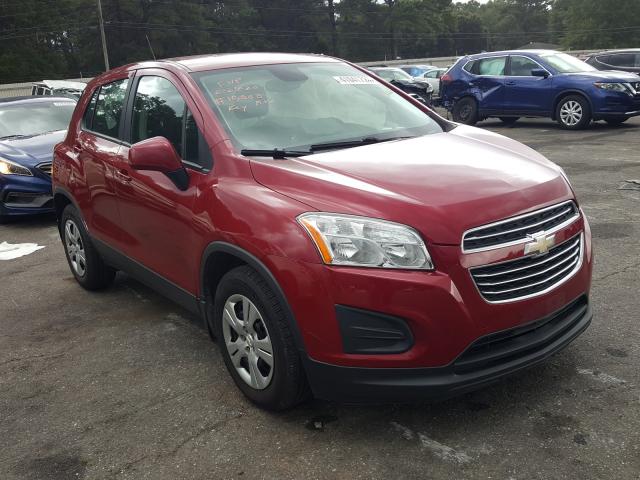 CHEVROLET TRAX LS 2015 kl7cjksb6fb095940