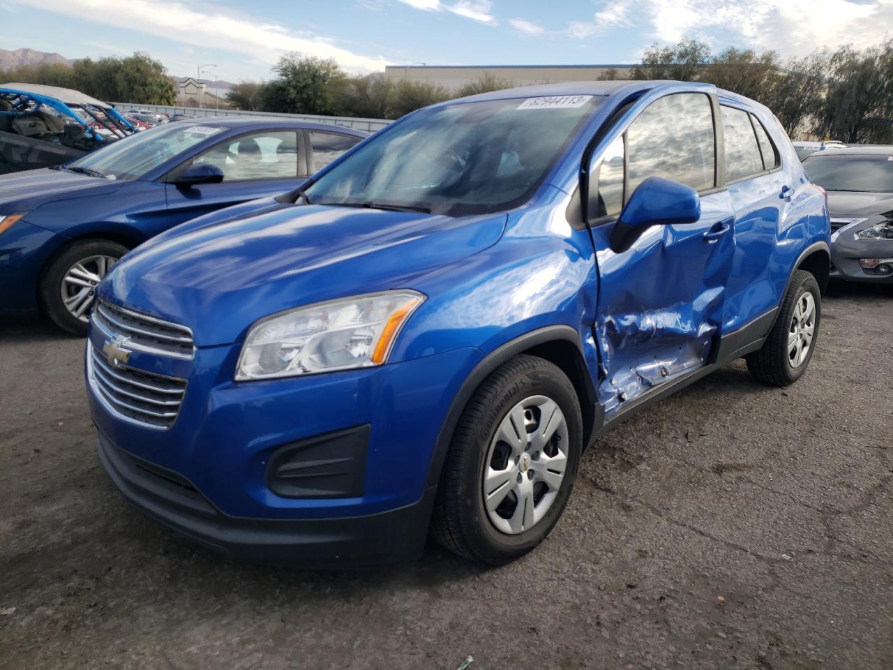 CHEVROLET TRAX 2015 kl7cjksb6fb157711