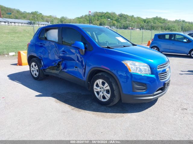 CHEVROLET TRAX 2015 kl7cjksb6fb239048