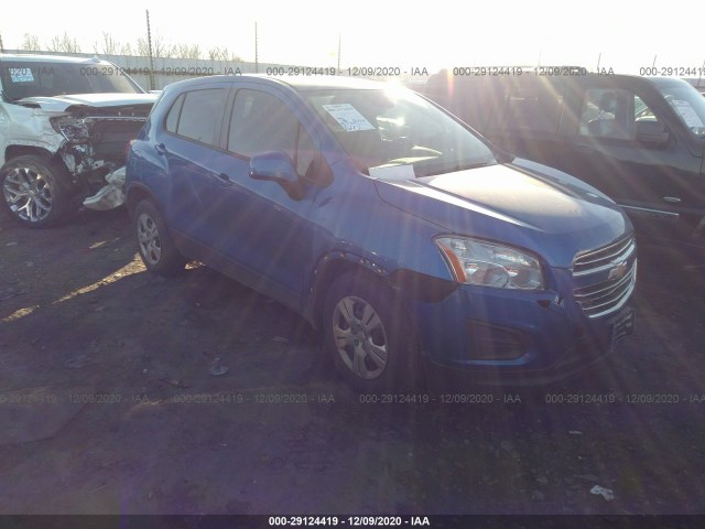 CHEVROLET TRAX 2015 kl7cjksb6fb249143