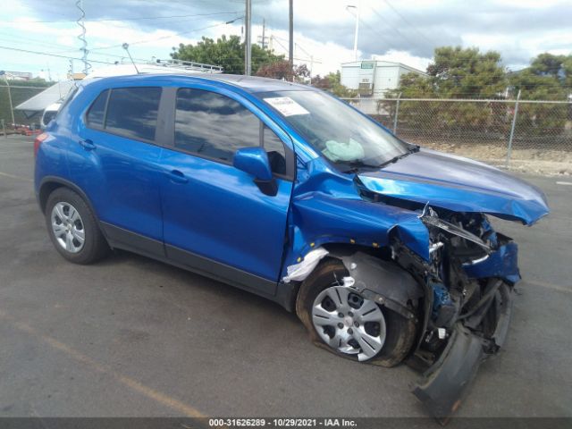 CHEVROLET TRAX 2016 kl7cjksb6gb549069