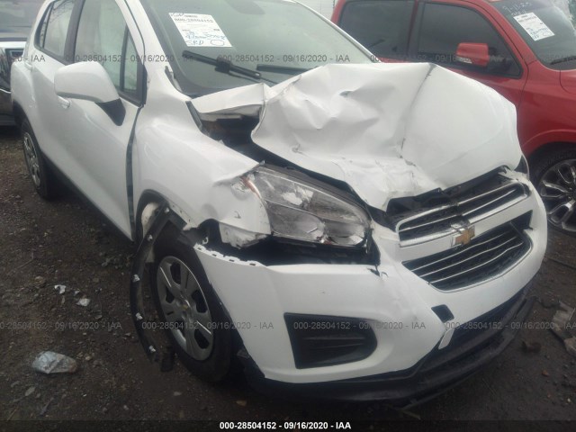 CHEVROLET TRAX 2016 kl7cjksb6gb670247