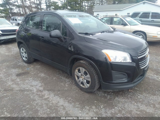 CHEVROLET TRAX 2016 kl7cjksb6gb742998