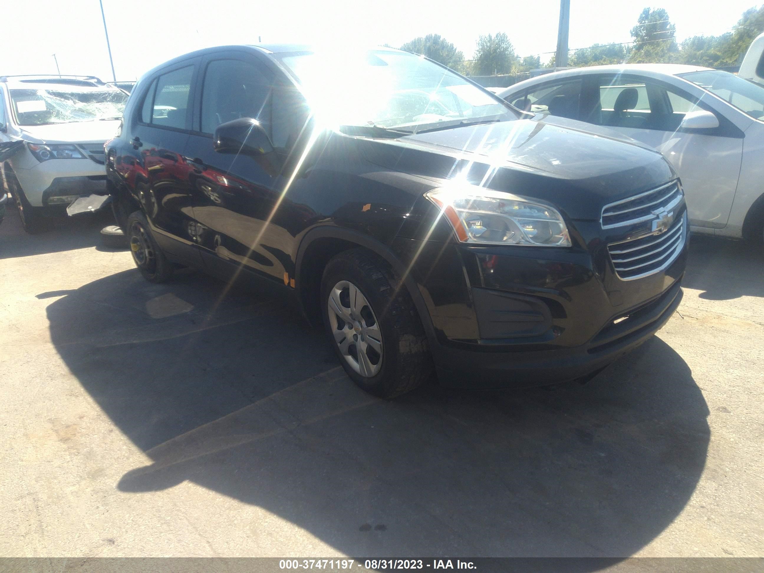 CHEVROLET TRAX 2016 kl7cjksb6gb747344