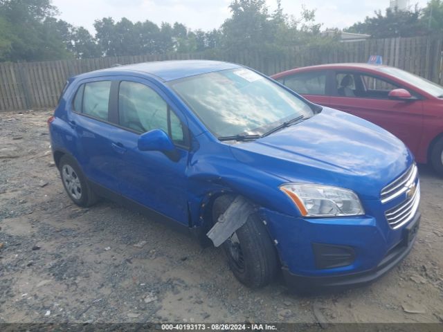 CHEVROLET TRAX 2016 kl7cjksb6gb761406