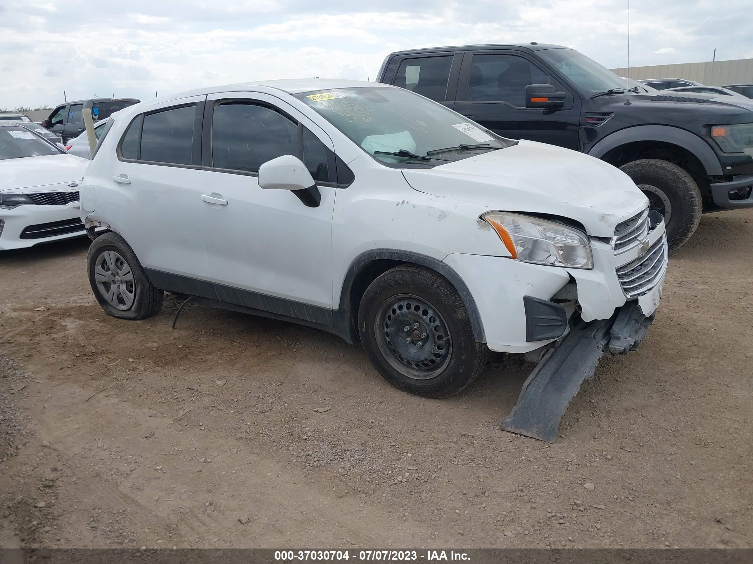 CHEVROLET TRAX 2016 kl7cjksb6gb761910