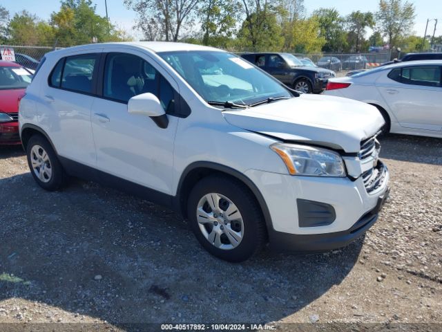 CHEVROLET TRAX 2016 kl7cjksb7gb585630