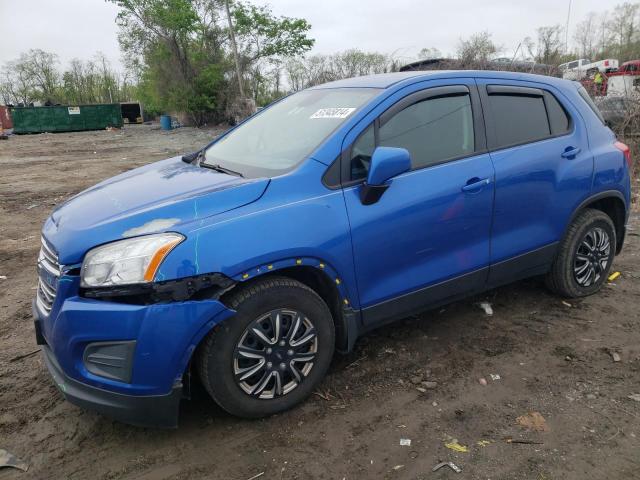 CHEVROLET TRAX 2016 kl7cjksb7gb701750