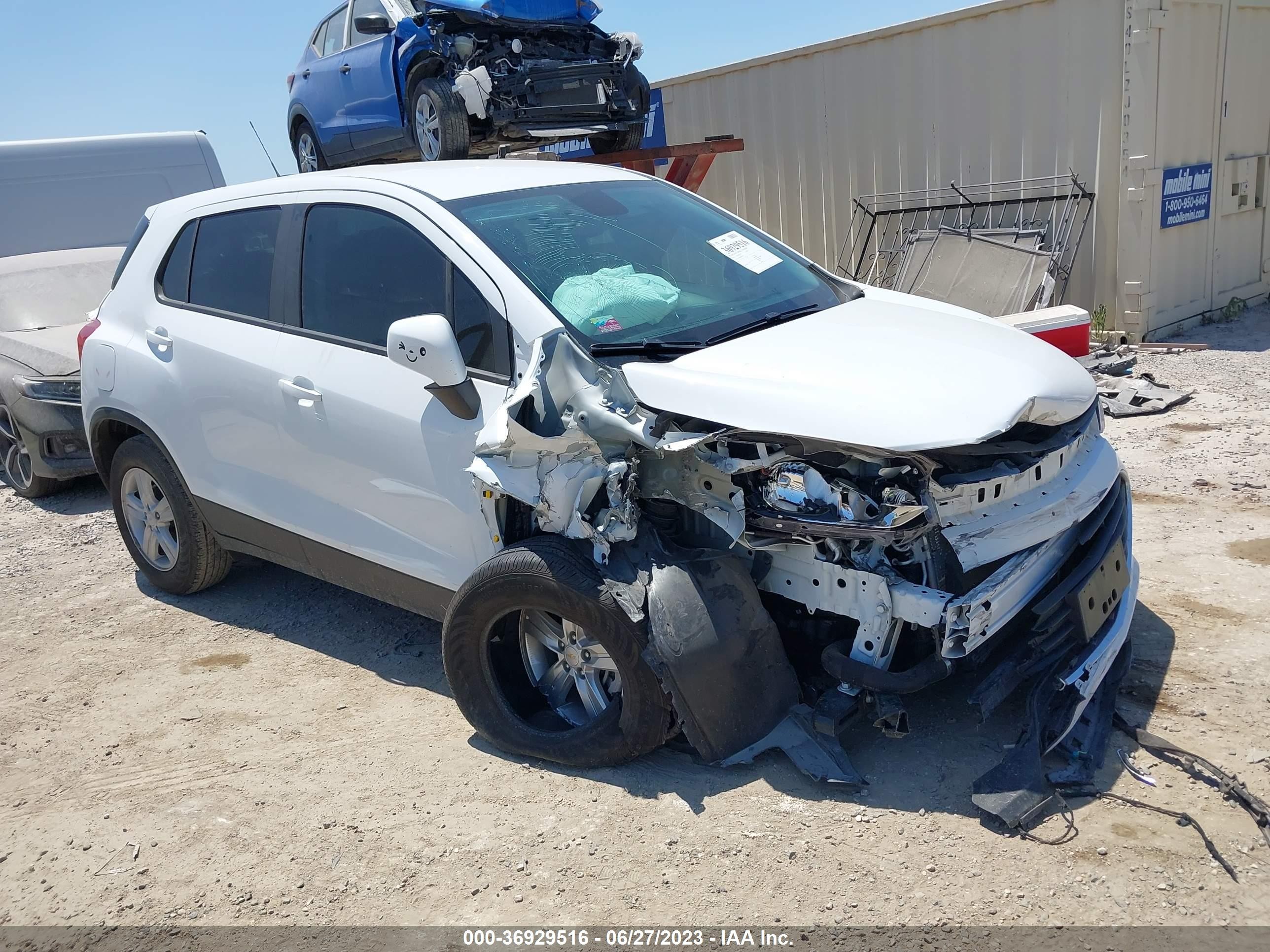 CHEVROLET TRAX 2021 kl7cjksb7mb322808