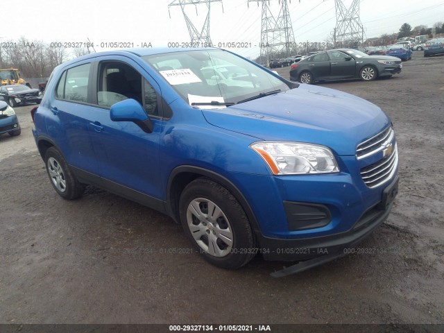 CHEVROLET TRAX 2016 kl7cjksb8gb711817