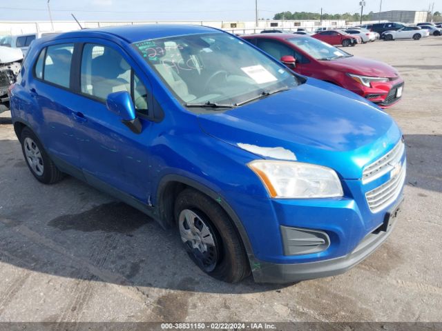 CHEVROLET TRAX 2016 kl7cjksb8gb760550