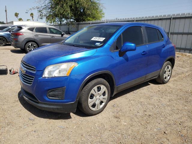 CHEVROLET TRAX LS 2015 kl7cjksb9fb097939