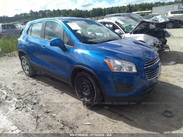 CHEVROLET TRAX 2015 kl7cjksb9fb114724