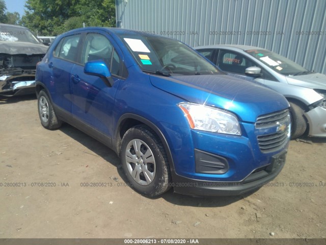 CHEVROLET TRAX 2015 kl7cjksb9fb206514