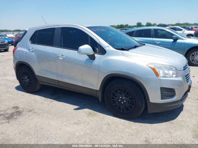 CHEVROLET TRAX 2015 kl7cjksb9fb217481