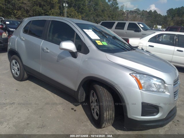 CHEVROLET TRAX 2015 kl7cjksbxfb206408