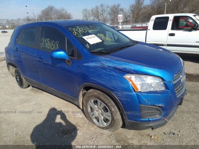 CHEVROLET TRAX 2015 kl7cjksbxfb222401