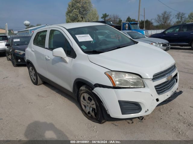 CHEVROLET TRAX 2016 kl7cjksbxgb504829