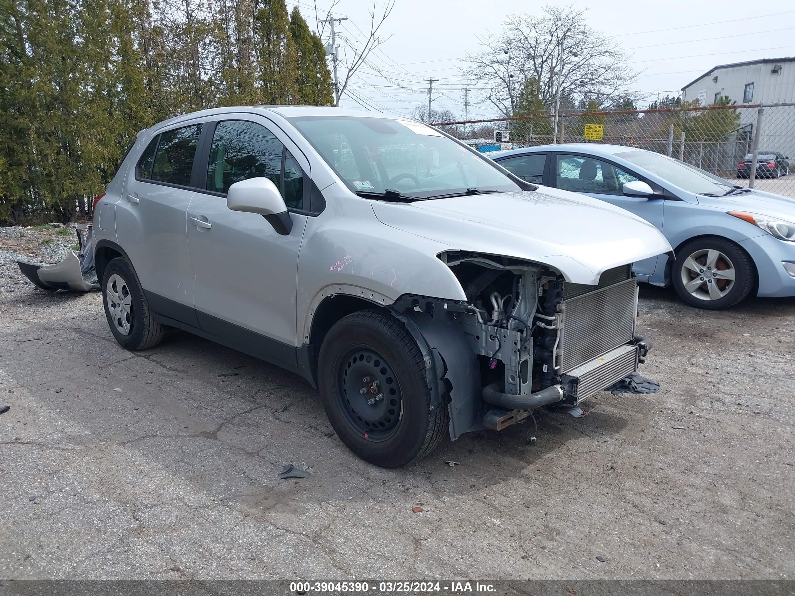 CHEVROLET TRAX 2016 kl7cjksbxgb590952