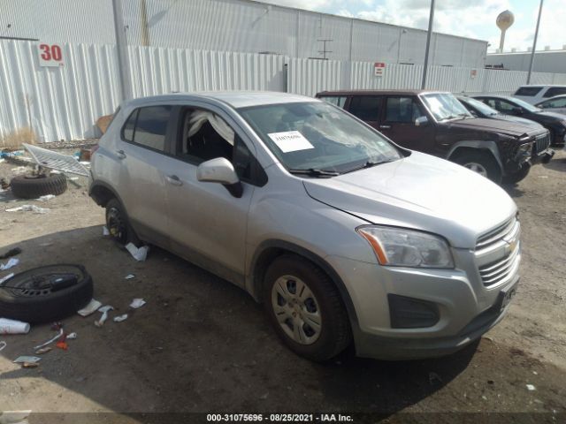 CHEVROLET TRAX 2016 kl7cjksbxgb652382