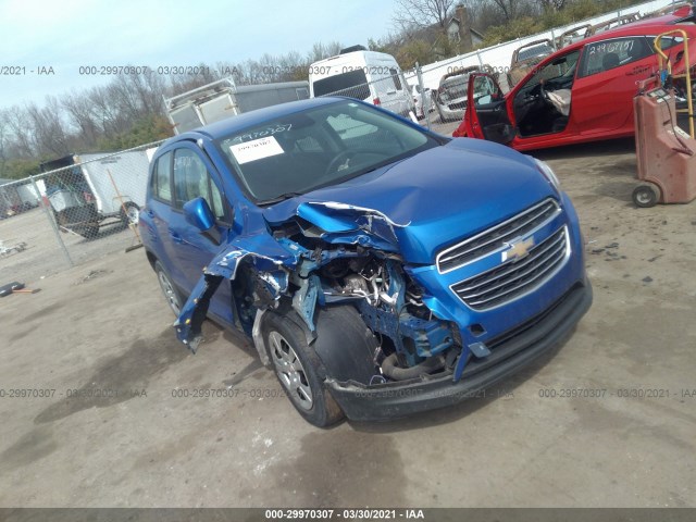 CHEVROLET TRAX 2016 kl7cjksbxgb677170