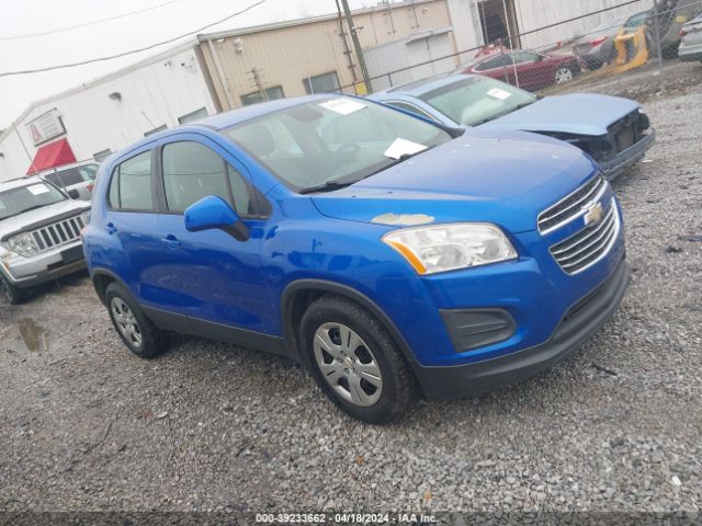 CHEVROLET TRAX 2016 kl7cjksbxgb720504