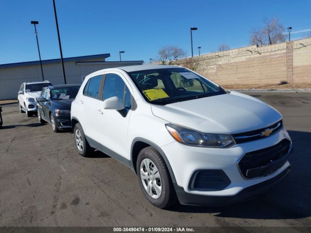 CHEVROLET TRAX 2018 kl7cjksbxjb535134