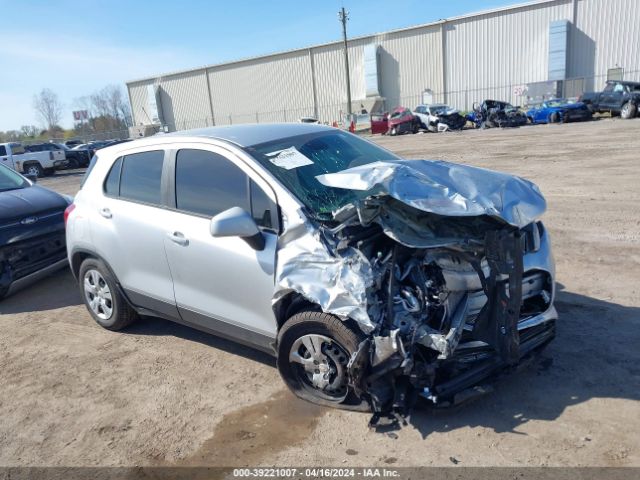 CHEVROLET TRAX 2018 kl7cjksbxjb576959