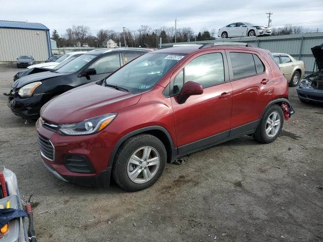 CHEVROLET TRAX 1LT 2021 kl7cjlsb0mb316077