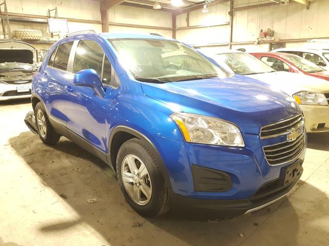 CHEVROLET TRAX 1LT 2015 kl7cjlsb1fb227007