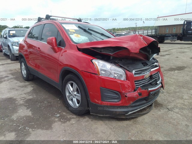 CHEVROLET TRAX 2016 kl7cjlsb1gb615937