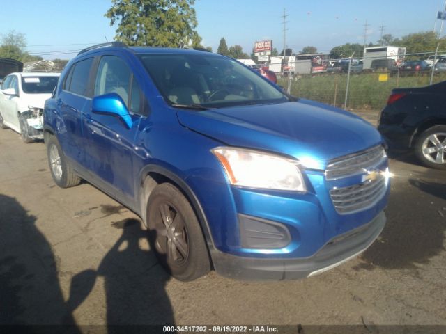 CHEVROLET TRAX 2016 kl7cjlsb1gb754515