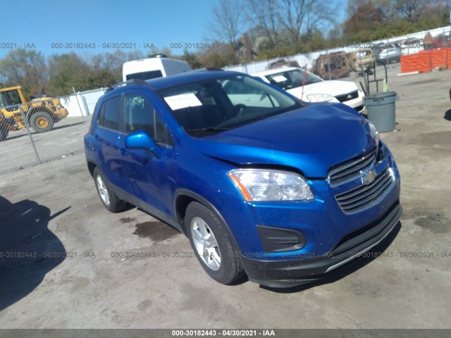 CHEVROLET TRAX 2016 kl7cjlsb2gb530170