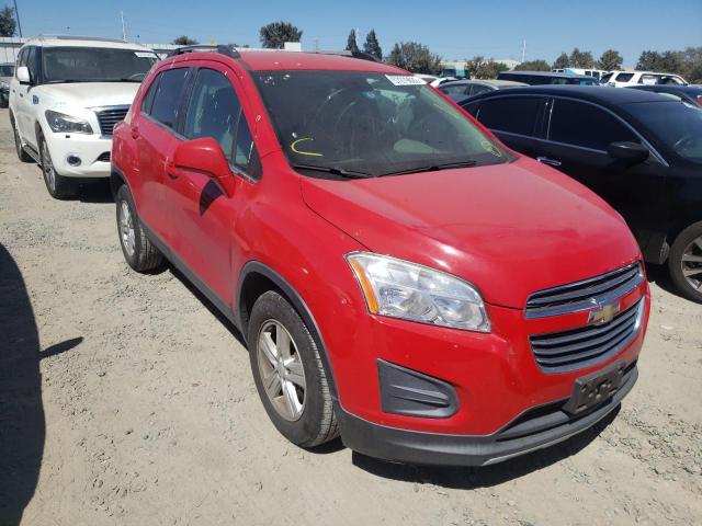 CHEVROLET TRAX 1LT 2016 kl7cjlsb2gb540312