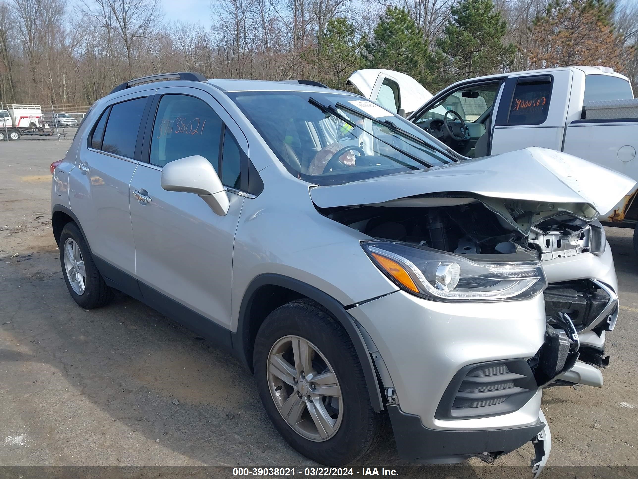 CHEVROLET TRAX 2020 kl7cjlsb2lb007127