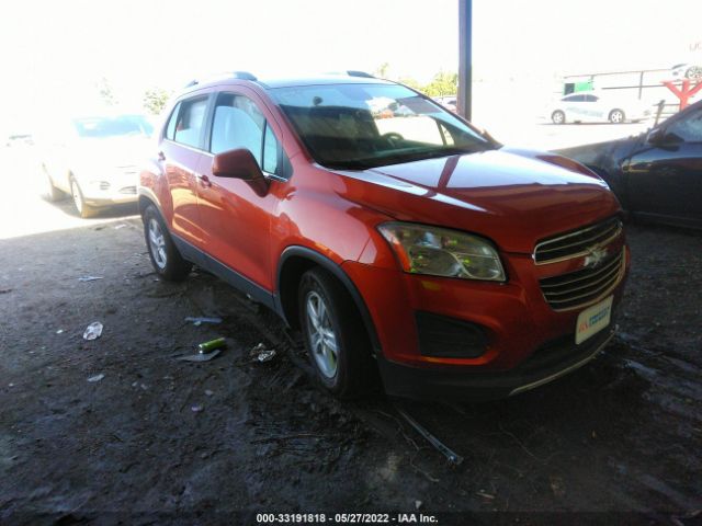 CHEVROLET TRAX 2015 kl7cjlsb3fb193524