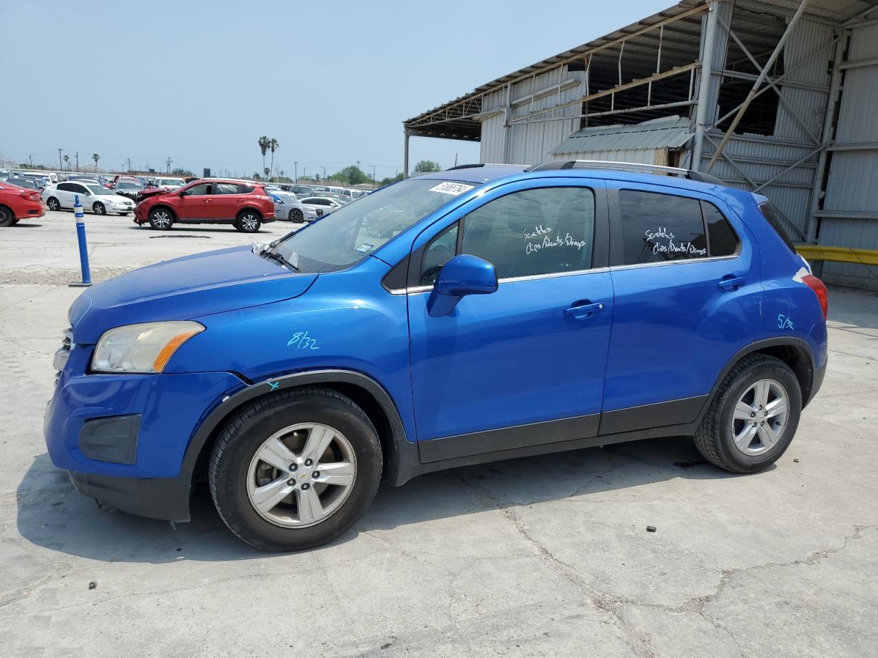 CHEVROLET TRAX 2016 kl7cjlsb3gb521705