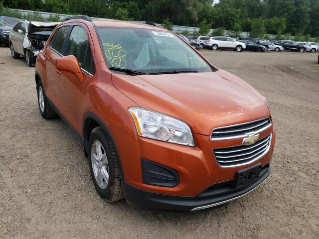 CHEVROLET TRAX 1LT 2016 kl7cjlsb3gb724870