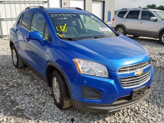 CHEVROLET TRAX 1LT 2016 kl7cjlsb4gb688512