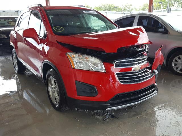 CHEVROLET TRAX 1LT 2016 kl7cjlsb4gb739460