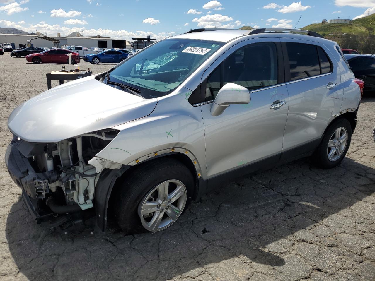 CHEVROLET TRAX 2019 kl7cjlsb4kb784956