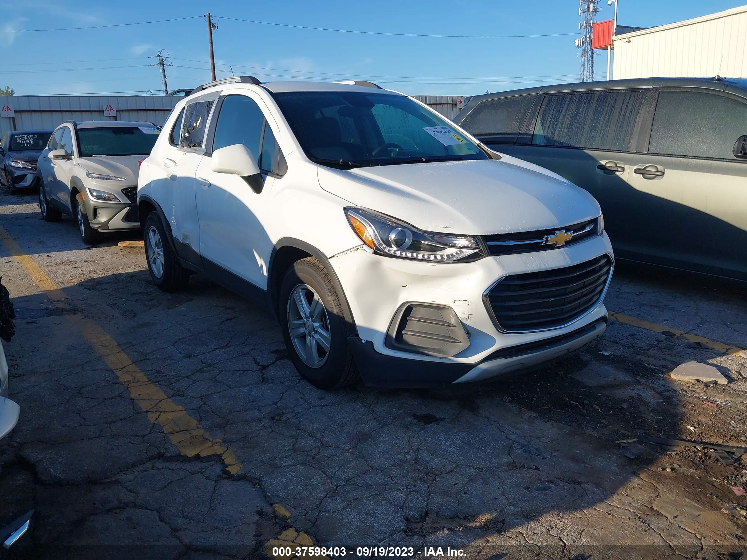 CHEVROLET TRAX 2021 kl7cjlsb4mb329138