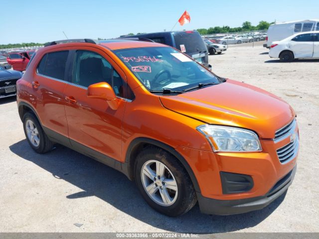 CHEVROLET TRAX 2015 kl7cjlsb5fb127749