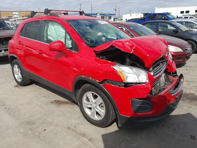 CHEVROLET TRAX 1LT 2016 kl7cjlsb5gb687840