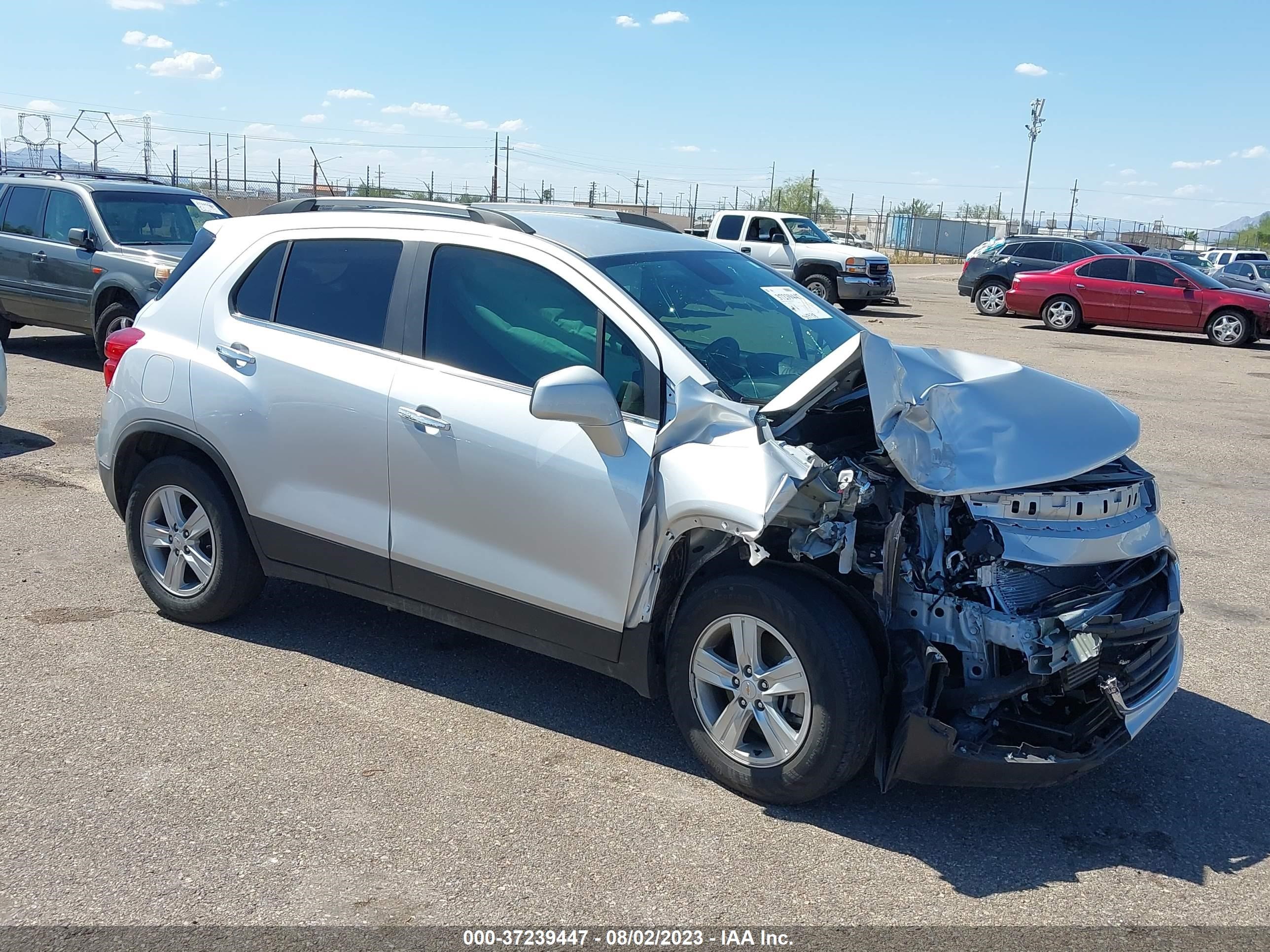 CHEVROLET TRAX 2020 kl7cjlsb5lb038078