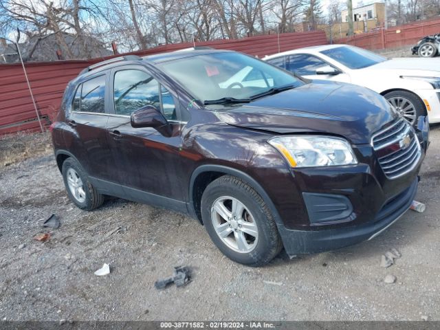 CHEVROLET TRAX 1LT 2016 kl7cjlsb8gb738621