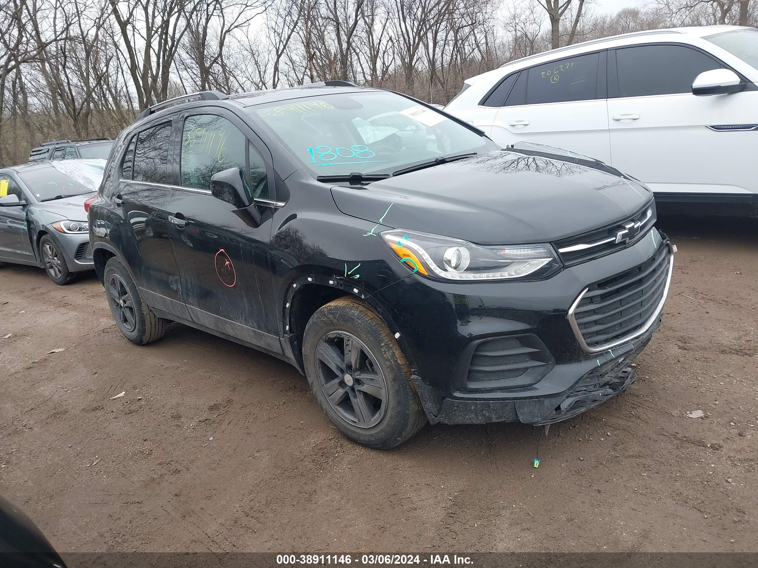 CHEVROLET TRAX 2020 kl7cjlsbxlb084991