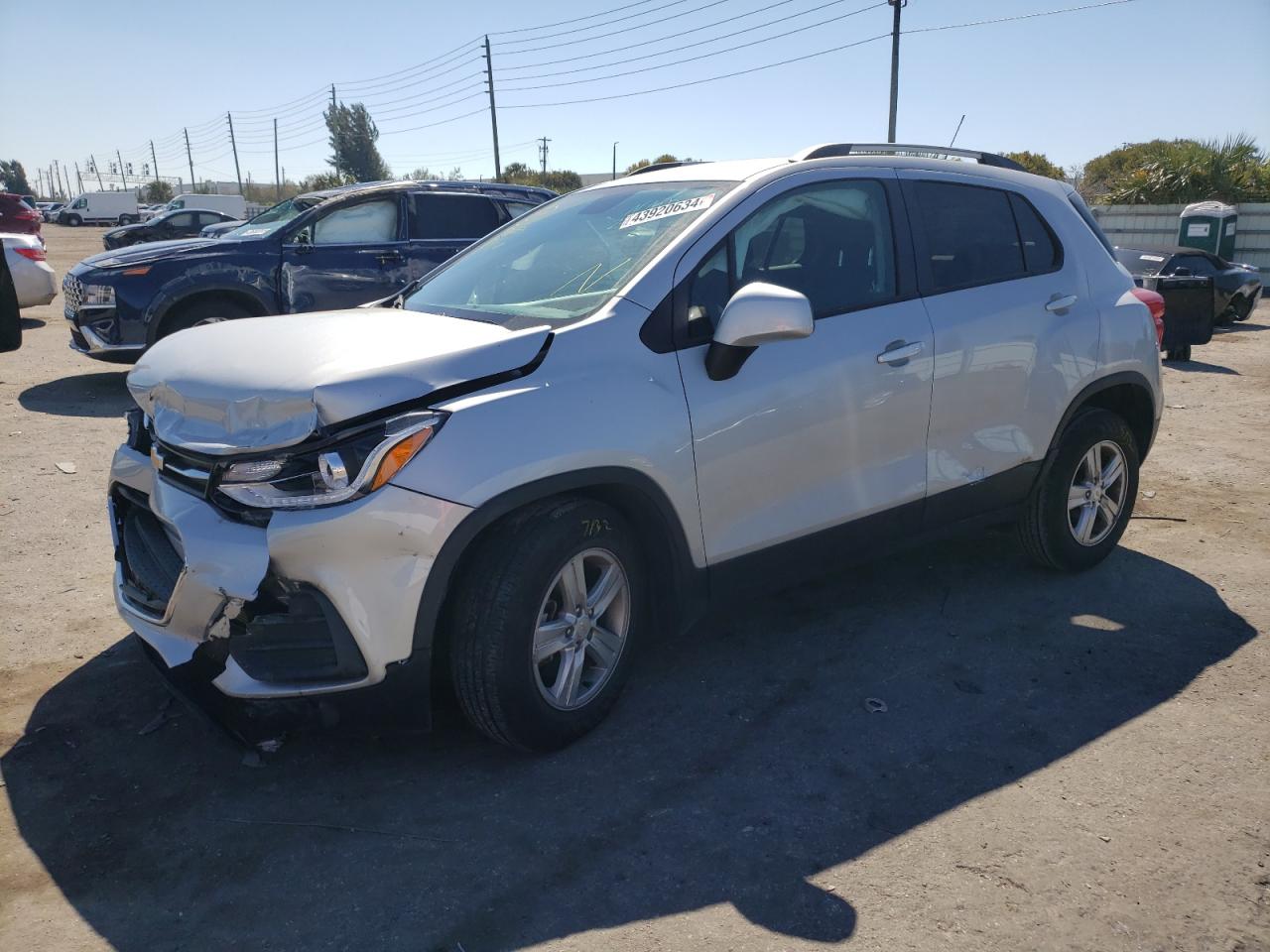 CHEVROLET TRAX 2022 kl7cjlsm1nb501760